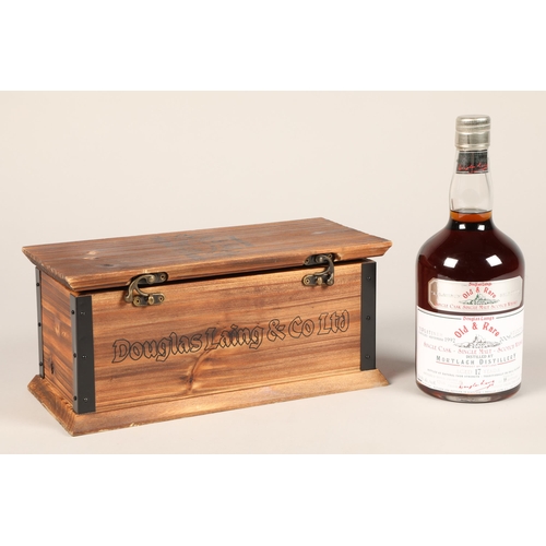 827 - Douglas Laing's old & rare platinum selection single cask, single malt Scotch whisky, distilled ... 