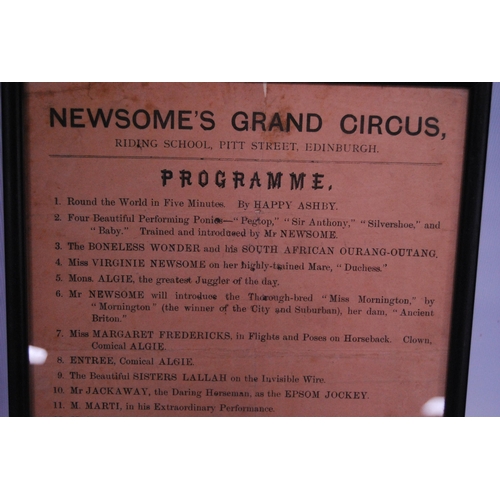 189 - Collection of 19th century framed British theatre posters to include 'Sonnambula' at the Adelphi The... 