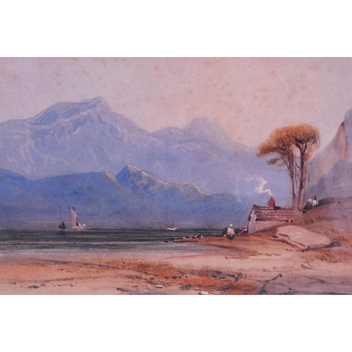 295 - In the Manner of John Varley (English, 1850 - 1933)Coastal sceneWatercolour, 20.5cm x 31cm.... 