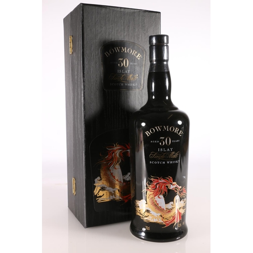 290 - BOWMORE The Sea Dragon 30-year-old single malt Scotch whisky, 70cl 43% abv. bottled in black ceramic... 