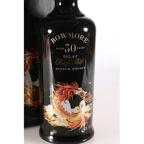 290 - BOWMORE The Sea Dragon 30-year-old single malt Scotch whisky, 70cl 43% abv. bottled in black ceramic... 