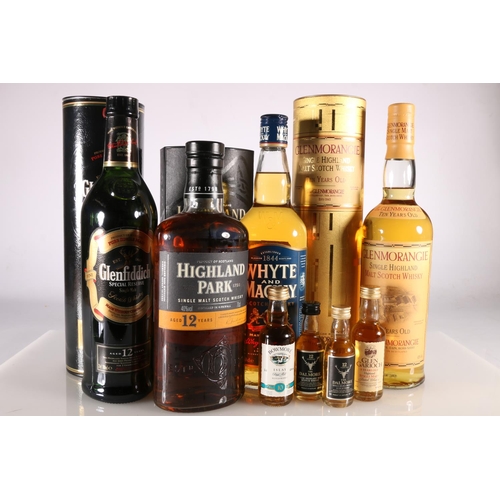 312 - Three bottles of single malt Scotch whisky to include GLENMORANGIE 10 year old 40% abv. 70cl with tu... 