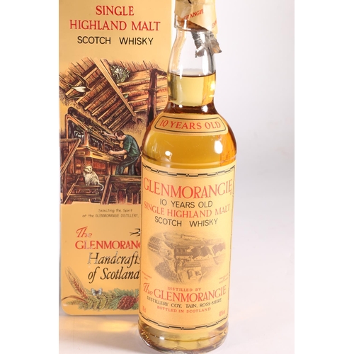 317 - GLENMORANGIE 10-year-old single malt Scotch whisky 40% abv. 70cl (colllar seal partially torn) boxed... 