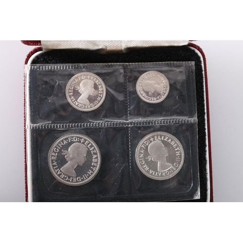 555 - UNITED KINGDOM Queen Elizabeth II (1952-2022) silver Maundy set 1987 from 4d to 1d, in Royal Mint is... 