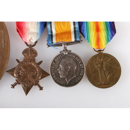 746 - Medals of 1757 Private Charles Nicholson of the King's Own Scottish Borderers comprising WWI war med... 