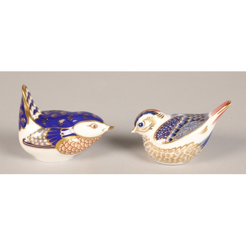 147 - Two Royal Crown Derby birds