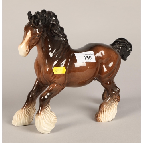 150 - Beswick Shire Horse