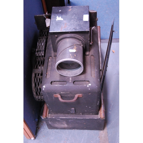 1 - Vintage Baker of London military-issue epidiascope or projector, type C, serial no. 1687, ref no. 14... 