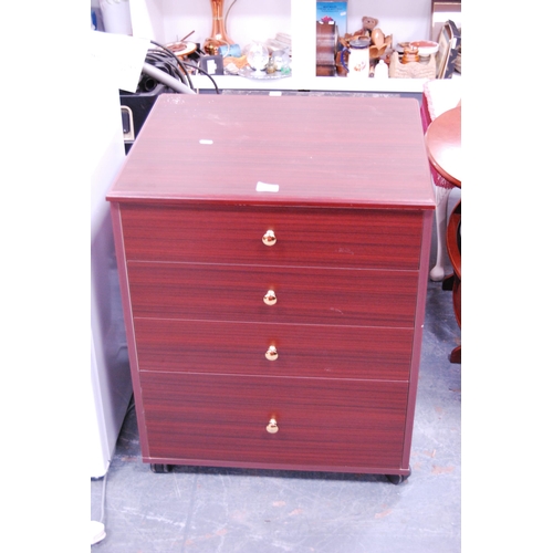 372 - Modern chest of four drawers.