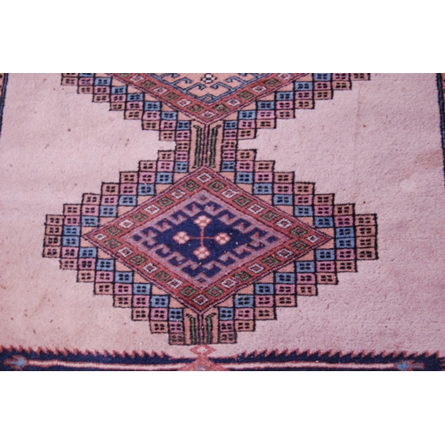 449 - Afghan hand-knotted rug.