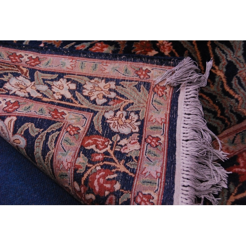 468 - Turkish-style machine-made rug and another, Persian-style.  (2)