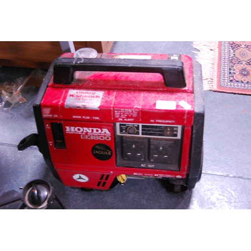 121 - Honda AX800 Jaguar portable generator.