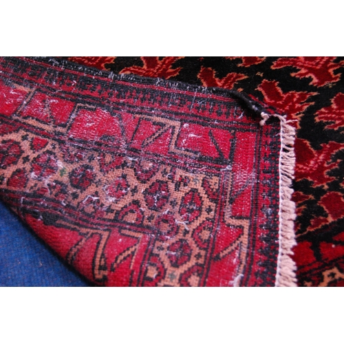 487 - Belouch hand-knotted rug.