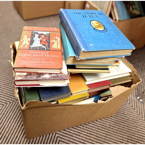 346 - Box of vintage books