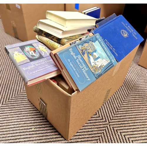 345 - Box of vintage books 