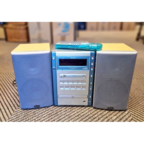 350 - Denon CD, tape and Minidisc player with speakers