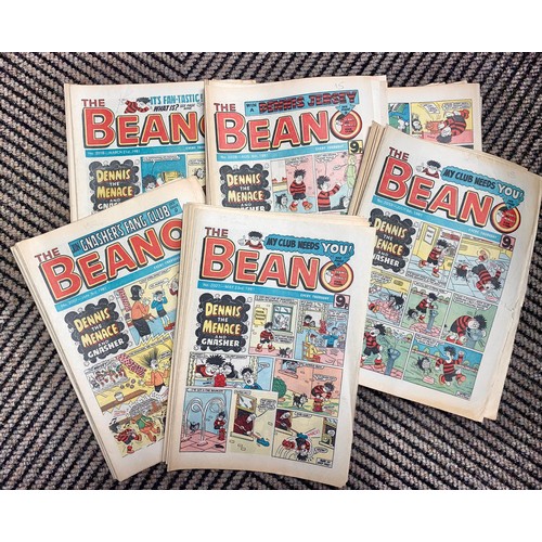 362 - Large quantity of vintage Beano comics eg. 1980s