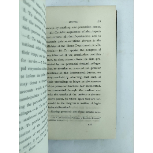 80 - SMITH ARCHIBALD.  Peru As It Is, A Residence in Lima & Other Parts of the Peruvian Republic. 2 v... 