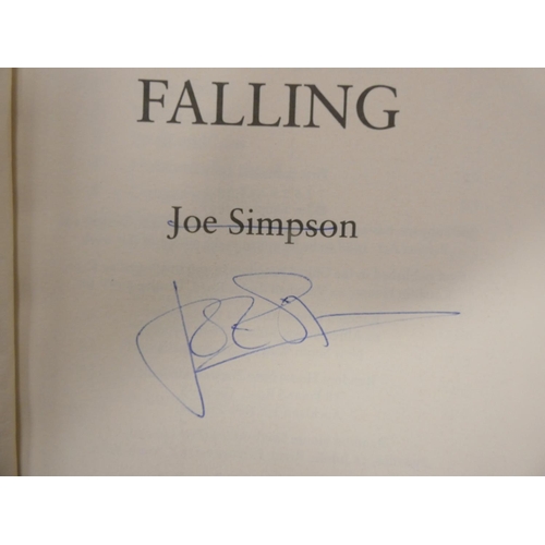 110 - SIMPSON JOE.  3 signed 1st eds., each in d.w's & bespoke slip case.