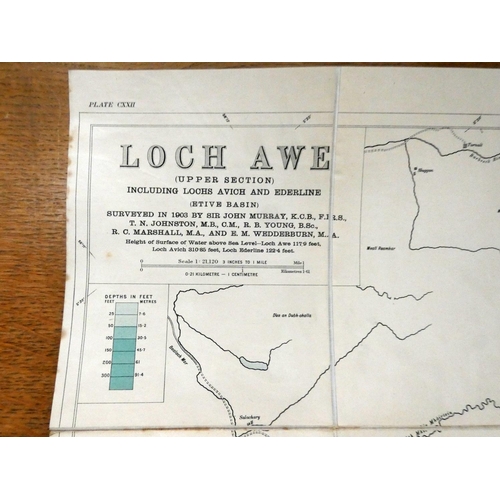 134 - MURRAY SIR J. & PULLAR L.  Bathymetrical Survey of the Scottish Fresh-Water Lochs. Vols. 1 (in d... 