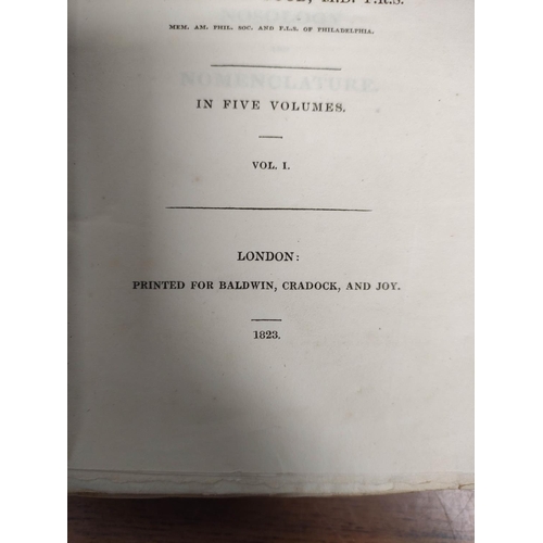 157 - GOOD JOHN MASON.  The Study of Medicine. 5 vols. Orig. brds., wear, some chipping & loss, in a l... 