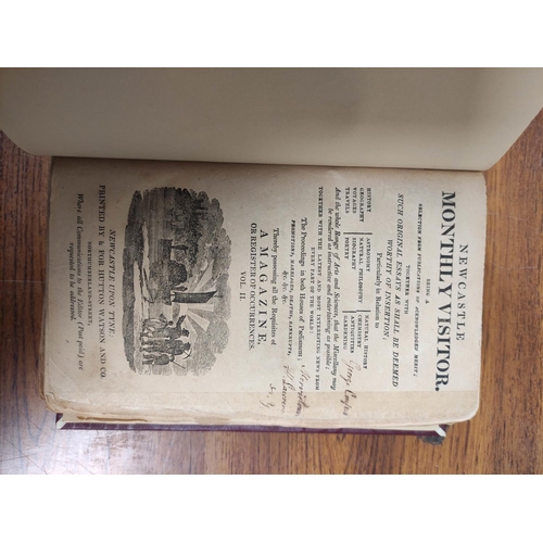 158 - HUTTON, WATSON & CO. (Pubs).  The Newcastle Monthly Visitor ... A Magazine or Register... 