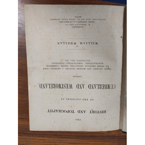 161 - LYSONS D. & S.  Magna Britannia - Volume the Fourth Containing Cumberland. Fldg. &... 