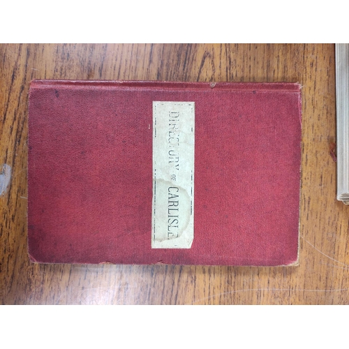 164 - JOLLIE F. & SONS (Pubs).  Cumberland Guide & Directory, Part the First. Fldg. eng. plan &... 