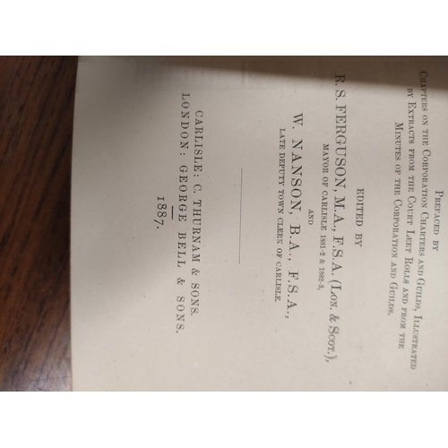 167 - PHILLIMORE W. P. W. & RUSTON-HARRISON C. W. (Eds).  Cumberland Parish Registers. Vols.... 