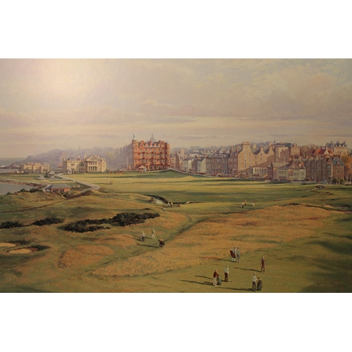Graeme W. Baxter セントアンドリュース 絵画 GRAEME BAXTER, The Gleneagles Hotel Kings Course golfing print