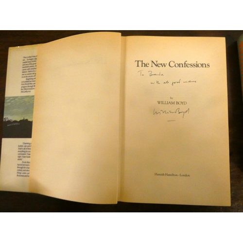 198 - BOYD WILLIAM.  An Ice Cream War. Orig. dark cloth in unclipped d.w. Signed by author to title & ... 