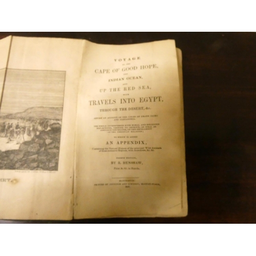 219 - RENSHAW R.  Voyage to the Cape of Good Hope, the Indian Ocean, and up the Red Sea with Tra... 