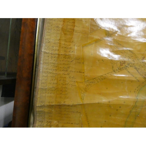 225 - MCPHERSON W., Surveyor.  Plan of the Estate of Ormiston. Pen, ink & watercolour with d... 