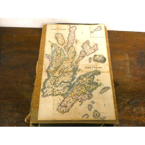 264 - Scotland Maps.  An album of fldg. OS & Tourist maps of Scotland, together with an anti... 