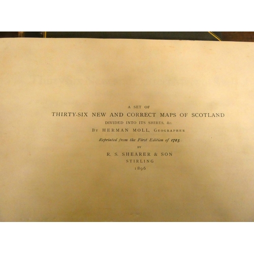 264 - Scotland Maps.  An album of fldg. OS & Tourist maps of Scotland, together with an anti... 