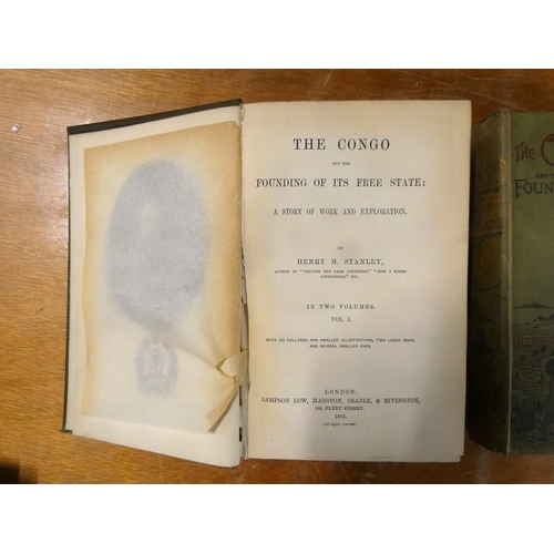 STANLEY H. M. The Congo & the Founding of Its Free State. 2 vols ...