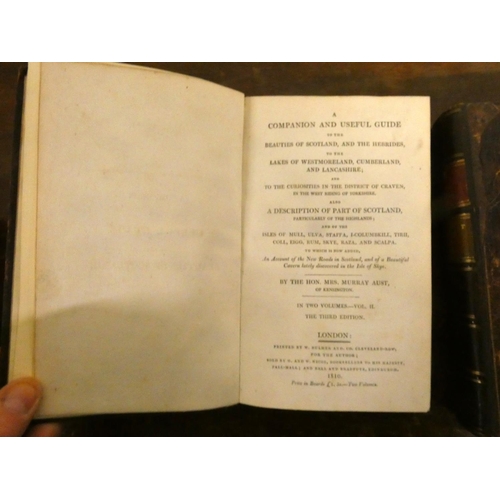 291 - MURRAY-AUST MRS., of Kensington.  A Companion & Useful Guide to the Beauties of Scotla... 