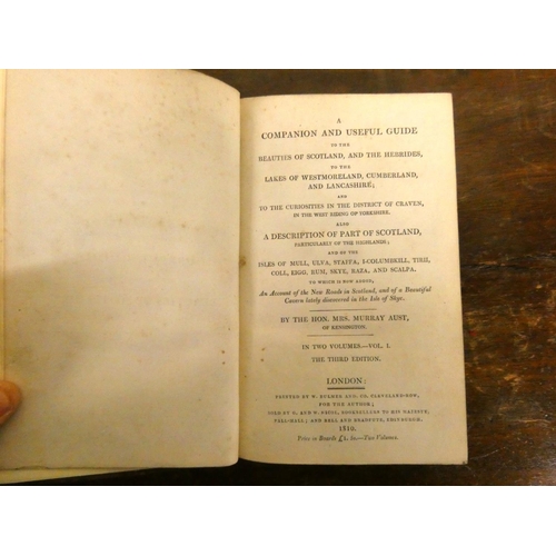 291 - MURRAY-AUST MRS., of Kensington.  A Companion & Useful Guide to the Beauties of Scotla... 