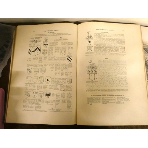 296 - NODAL J. H. & MILNER G.  A Glossary of the Lancashire Dialect. Large paper quarto. Hal... 