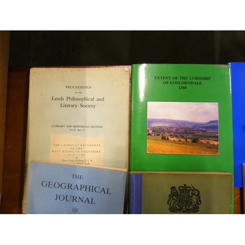 52 - Various.  A carton of books & softback publications incl. local history & legal in... 