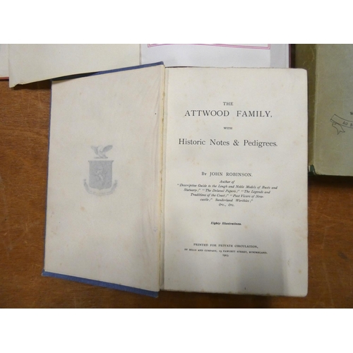 55 - Genealogy & Family History.  Ref. Blithe, Mallalieus, Rawlins/Hooper, Attwood & Re... 