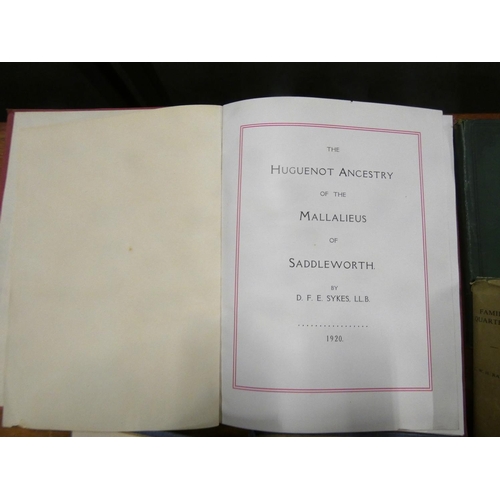 55 - Genealogy & Family History.  Ref. Blithe, Mallalieus, Rawlins/Hooper, Attwood & Re... 