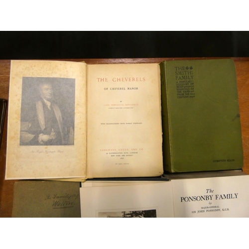 56 - Genealogy & Family History.  Ref. Chaplin/Skinner, Ponsonby, Walters, Hawarden, Chever... 