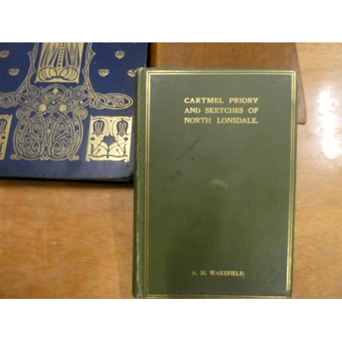 68 - COLLINGWOOD W. G.  Ruskin Relics. Illus. Royal 8vo. Stylish blue cloth gilt. 1903; also 2 ... 