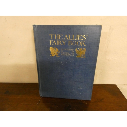 98 - RACKHAM ARTHUR.  (illus). The Allies Fairy Book. Ltd. ed. 355/525 signed by Rackham. Tipped in col. ... 