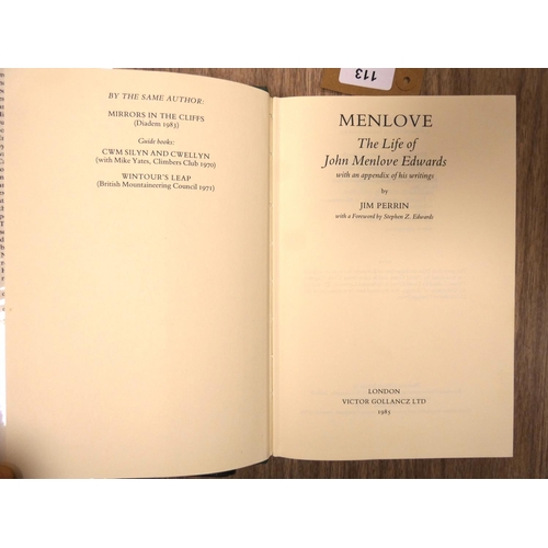 113 - SUTTON GEOFFREY & NOYCE WILFRID (Eds).  Samson, the Life & Writings of Menlove Edwards. Illu... 