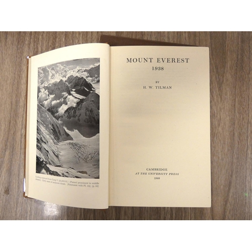 115 - BRUCE C. G.  The Assault on Mount Everest, 1922. Illus. & fldg. & other maps. Orig. maroon c... 