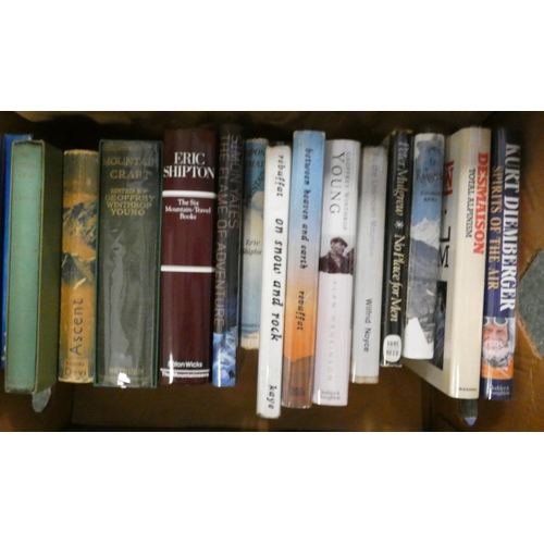 123 - Climbing & Mountaineering.  15 various vols.