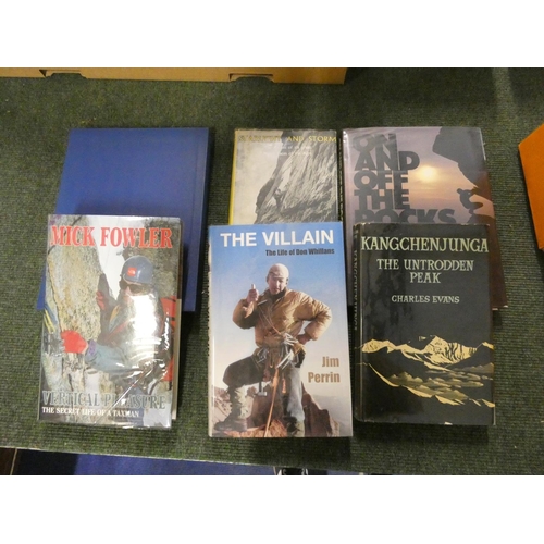 124 - Climbing & Mountaineering.  15 various vols.