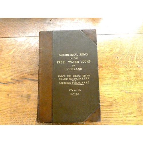 134 - MURRAY SIR J. & PULLAR L.  Bathymetrical Survey of the Scottish Fresh-Water Lochs. Vols. 1 (in d... 